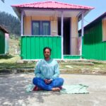 • Best trekker eco lodge in Sankri Uttarakhand — Himalaya Trek Inn with Supin River valley below