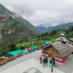 • Homestay in Sankri village — trekkers at Himalaya Trek Inn before Kedarkantha summit day